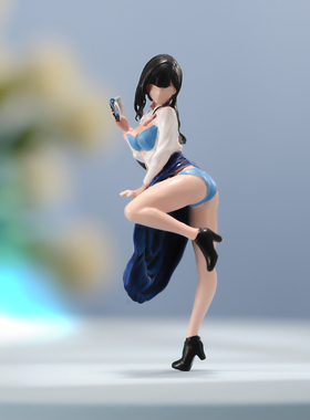 VM 1//87/64/43文学少女微缩场景微拍摄影车模型搭配手办人偶模型