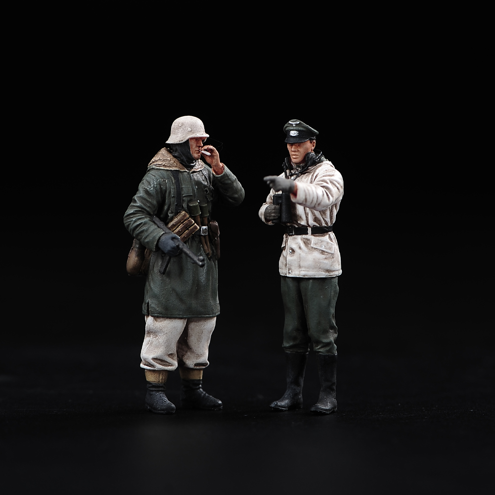 1/72人偶二战德国山地兵指挥官