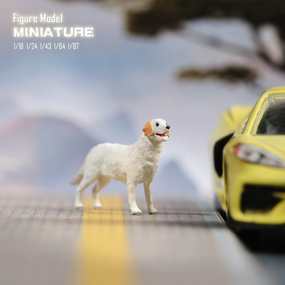 模型搭配小人偶diy涂装微拍摄影