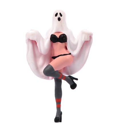 特价 现货 1/64 多款微缩场景模型搭配手工涂装车模小人偶