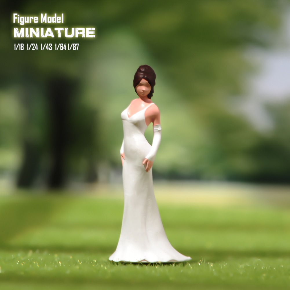 模型搭配小人偶diy涂装沙盘摆件