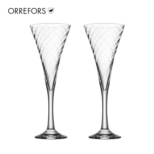 瑞典进口orrefors香槟杯