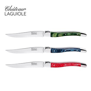 法国进口Chateau Laguiole牛排刀西餐刀酒店不锈钢餐刀纸石手柄