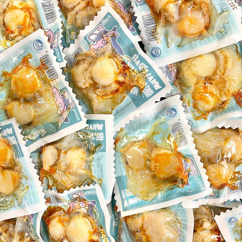 獐子岛即食魔芋扇贝低脂海鲜解馋零食礼包独立包装宿舍健康零食