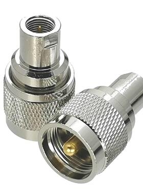 10Pcs FME Male Plug to UHF PL259 Male Plug RF Adapter Connec