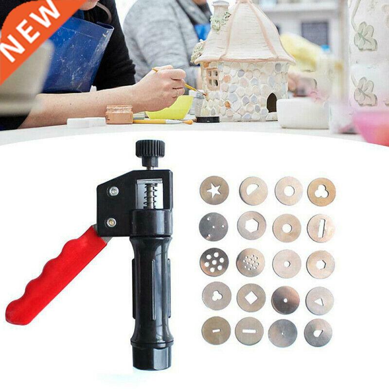 20 Discs Polymer Clay Extruder Craft Sculpey Sculpting Tools