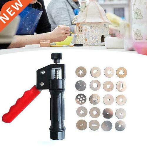 20 Discs Polymer Clay Extruder Craft Sculpey Sculpting Tools