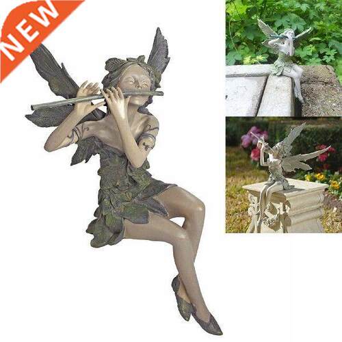 Outdoor Garden Fairy Figurine Statue Art Crafts Decoration