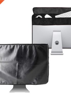 21 inch 27 inch Black Polyester Computer Monitor Dust Cover