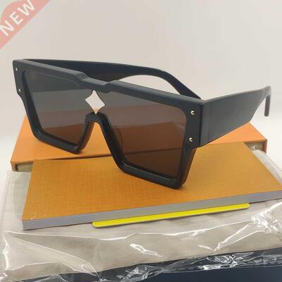 Black Rectangle Sun Glasses Woman Sunglass man Brand Designe