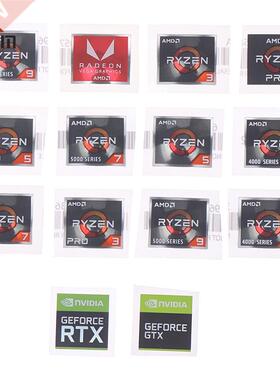 AMD Processor Series Sticker ATHLON Ryzen R 3 5 7 Logo PRO7