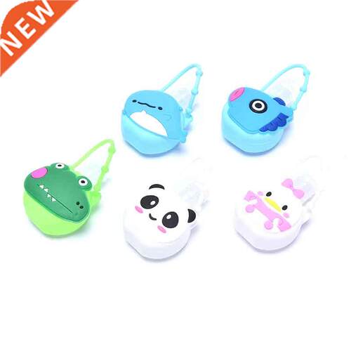 30ML Cartoon Round Bottle Cover Silicone Gel Case For Hand