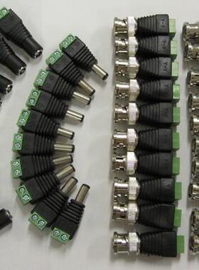 100% NEW 40PCS CAT5 TO BNC Passive Video and Power Balun