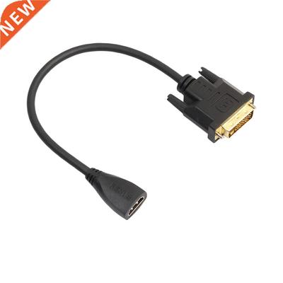 HDMI Male To DVI-D 24+1 Male Gold Adapter Converter Cable Fo