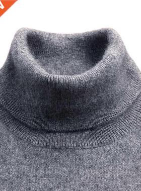 Turtleneck Men Cashmere Cotton Blend Pullover Jumper 2022 Au