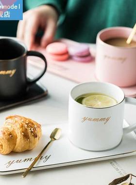 Creative Ceramic Coffee mug european tea cups and saucer set