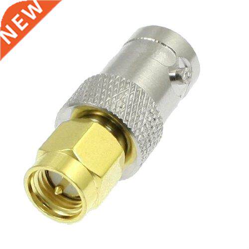 5x Gold Tone SMA Male to Silver Tone BNC Female Connector A