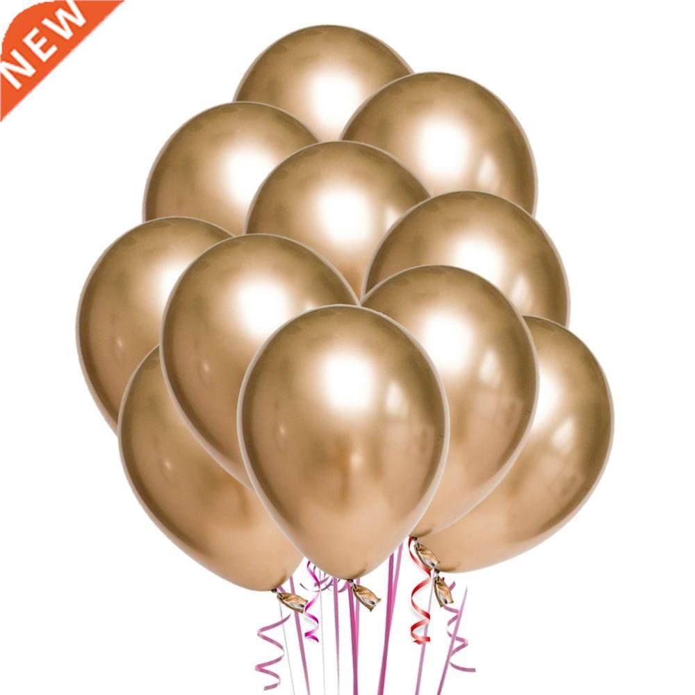 50pcs 10 Inches Latex Thicken Balloons Metallic Color Party