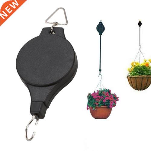 20-90cm Retractable Hanging Basket Pull Down Hanger Pulley