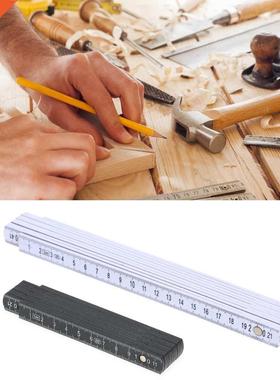 1M 2M Measuring Tool Slide Ten-Parts Fold Up Rulers Folding