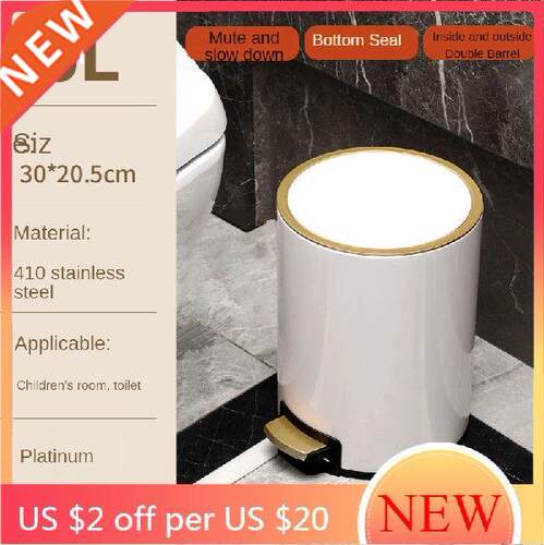 Smart Sensor Trash Can Bathroom Garbage Kitchen Plastic