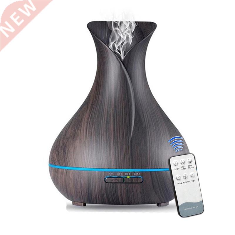 500ML Ultrasonic Remote Control Air Humidifier Aroma