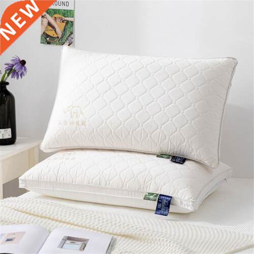 Latex Pillow Quilted Function Feather Pillow Protects The Fi