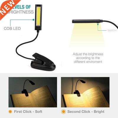 Bed Reading Desk-Lamp Book-Light Flexible LED Study-Room for