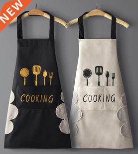 Men wiping kitchen Household Hand Women Apron Cooking Oil