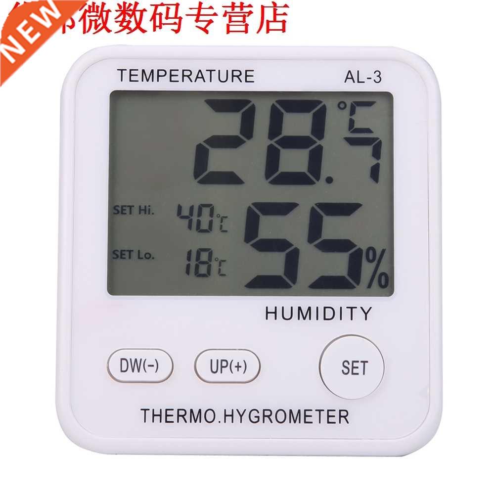 Indoor LCD Hygrometer Temperatuur-vochtigheidsmeter Tester