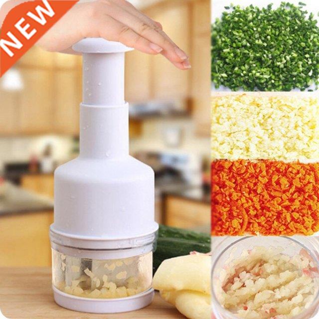 Multi-function Manual Onion Chopper Garlic Crusher Pressing
