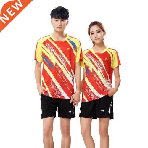 New Quick-drying Table Tennis Clothing Suit Shirt Men Women
