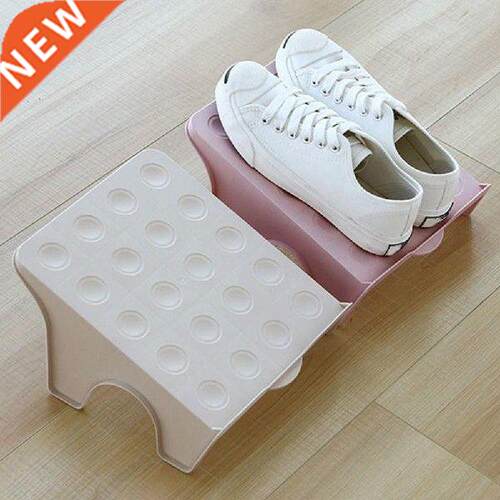 Shoe Storage Rack Space Saving Double Shelf Household