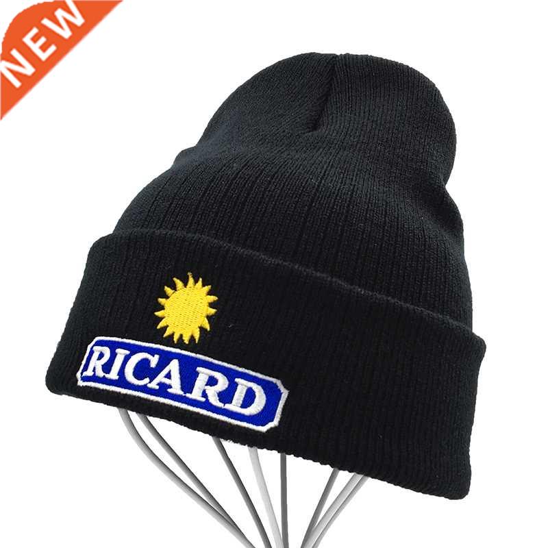 new Ricard Autumn cap Beanies For Men Women Keep warm Fashio