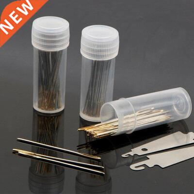 New Hot 30PCS Cross Stitch Needle Gold Tail Needle Blunt Emb