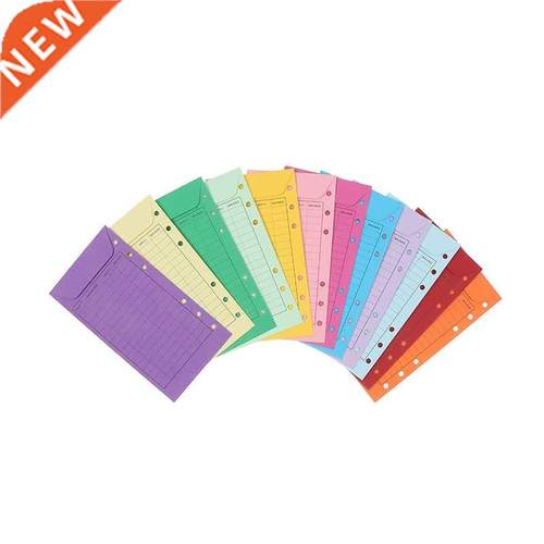 12 Pcs Budget Envelopes Cardstock Cash Envelope System for M
