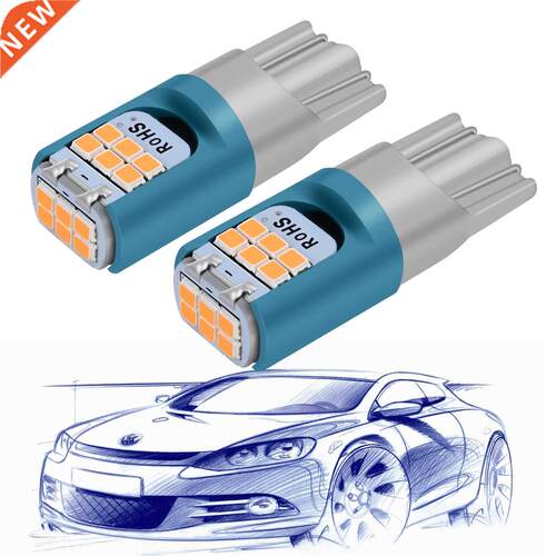2Pcs New T10 W5W Super Bright LED Car Parking Lights WY5W 16
