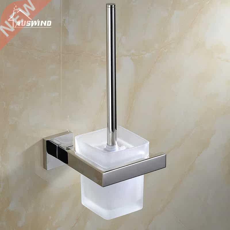Modern Wall Mounted 04 Stainless Steel Polished Toilet Bru