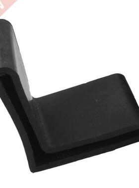 Rubber Covers Furniture Angle Iron Foot Pads 40mm x 40mm 10