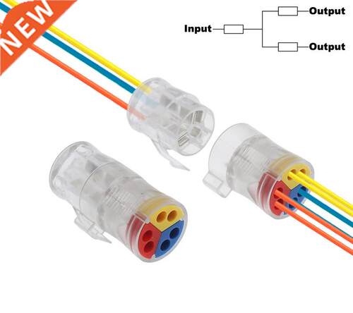 Single Hard Wire Detachable Fast Connector 1 To 2 Solar Cond