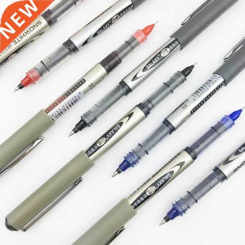 12PCS SNOWHITE Straig Liquid Type Ball Pen PVN 166 Roller