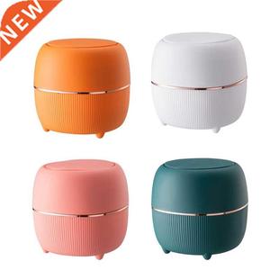 Fashion Desktop Trash Can Creative Dustbin Bin Household Min