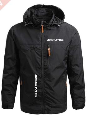 2021 Attracts Attention Coats AMG Logo Prints Spring Men Sol