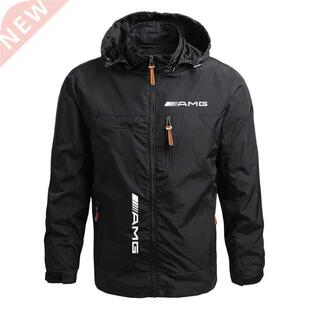 2021 Attracts Attention Coats AMG Logo Prints Spring Men Sol