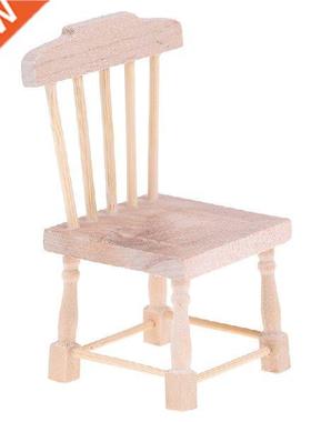 1:6 1:12 Miniature Dollhouse Mini High Table Chair Doll