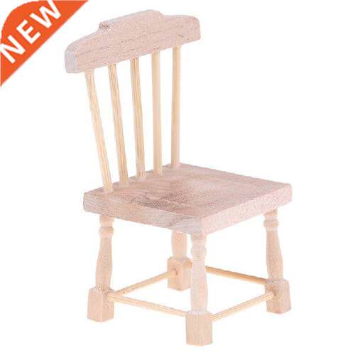 1:6 1:12 Miniature Dollhouse Mini High Table Chair Doll
