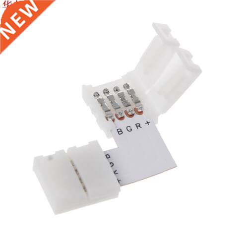4 Pin LED Connector L Shape Corner Quick Splitter Right Angl