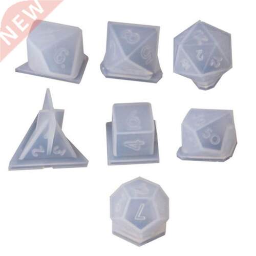 7 Shapes Dice Fillet Square Triangle Dice Mold Dice Digital