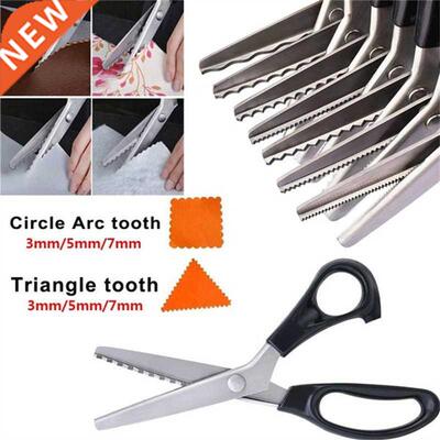 1 Pc High Quality Pinking Shears Needlework Scissors Sewing