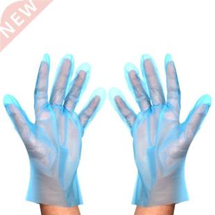 100 Pieces Disposable TPE Gloves Food Grade Catering Barbecu